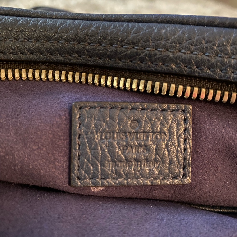 Louis Vuitton Blue Crossbody Hand Bag